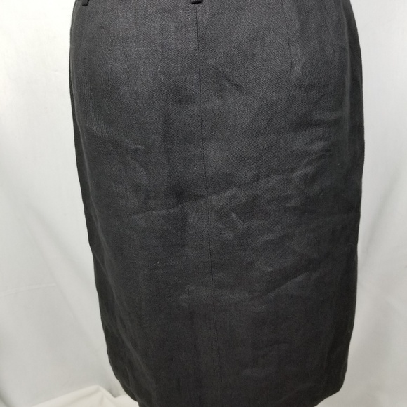 Linen Talbots Linen Skirt - Picture 5 of 6